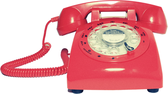 Red Vintage Phone